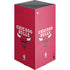 NBA Chicago Bulls Red Distressed XBox Series X Digital Edition Console Skin